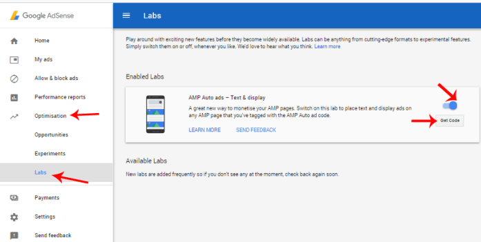 AMP Auto ads – Text & display