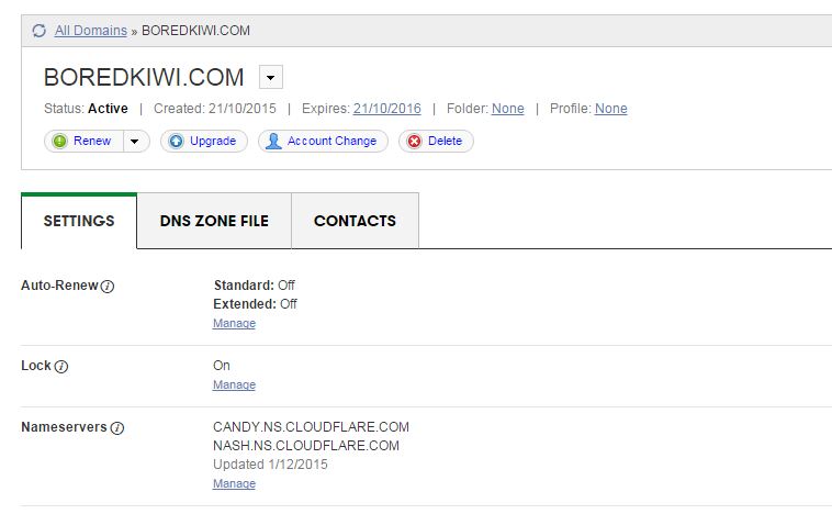 cloudflare viral site case study nameservers godaddy
