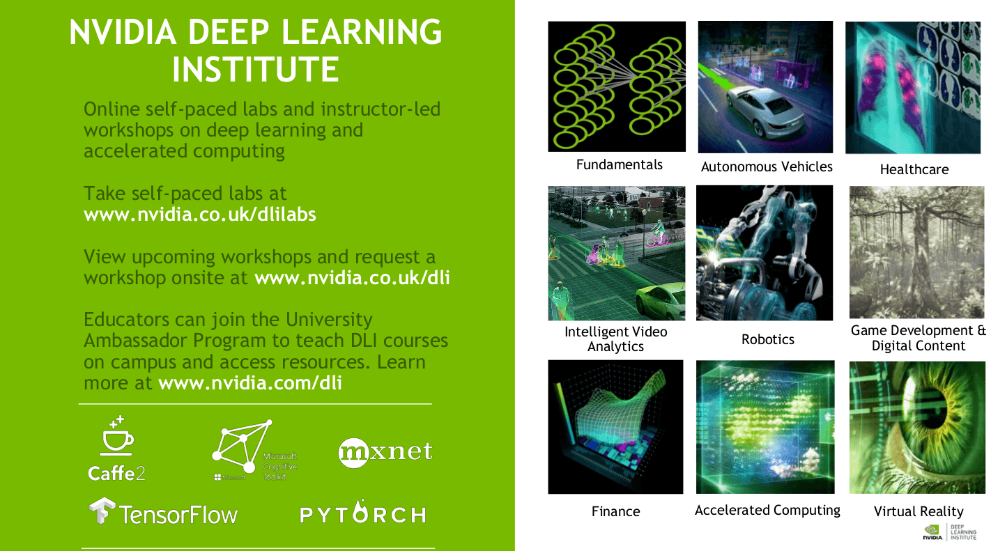 nvidia deep learning institute