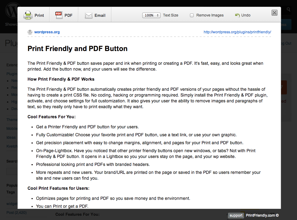 User pdf. Pdf viewer WORDPRESS plugin. Print friendly & pdf. Print friendly. Get pdf button.